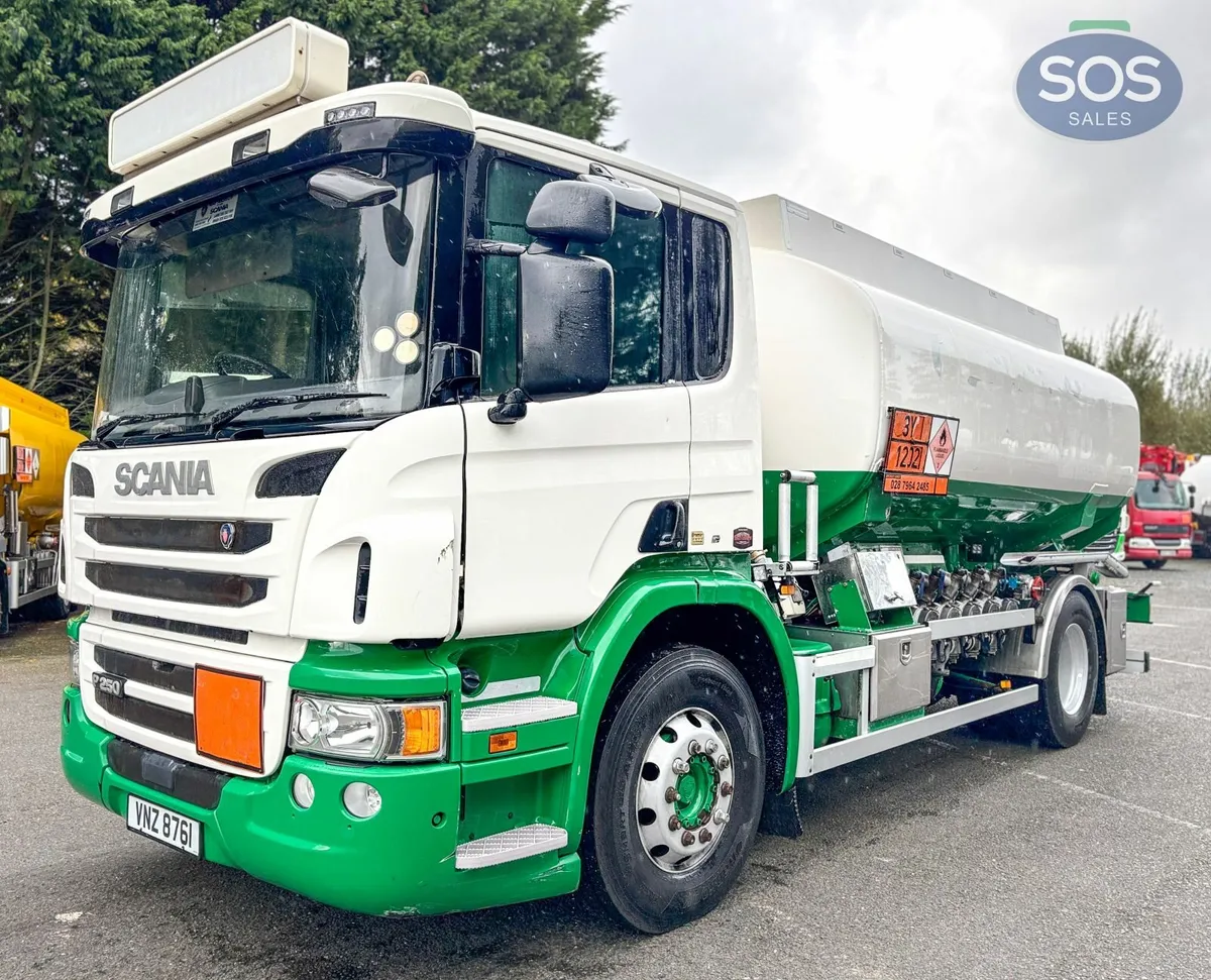 2016 Scania P250 Rigid Tanker - Image 1