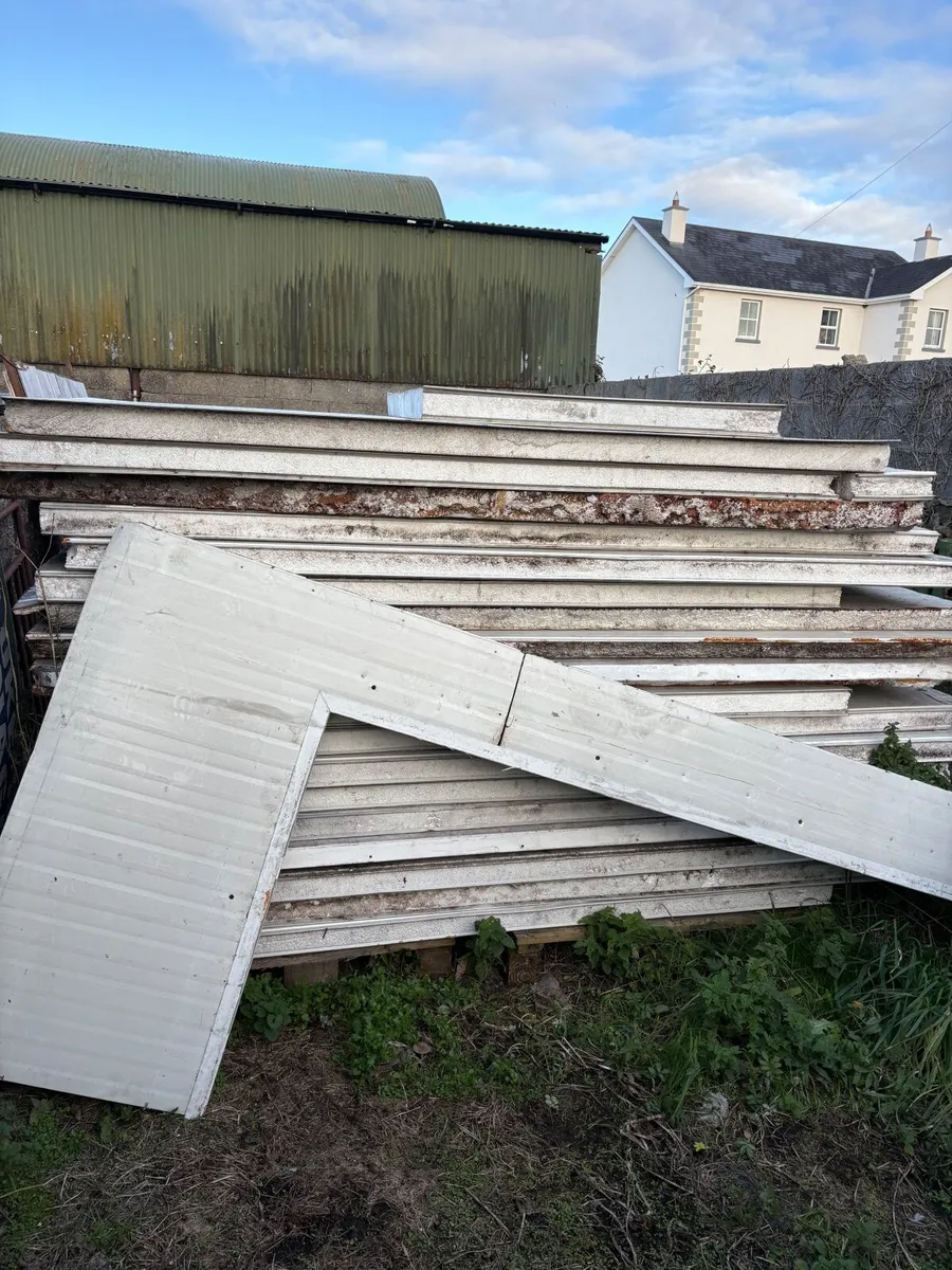 Insulated cladding from cold room - Image 1