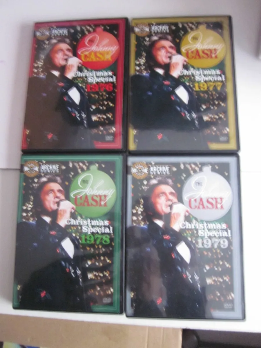 Johnny Cash Christmas Specials 1976-1979 DVD Set - Image 4