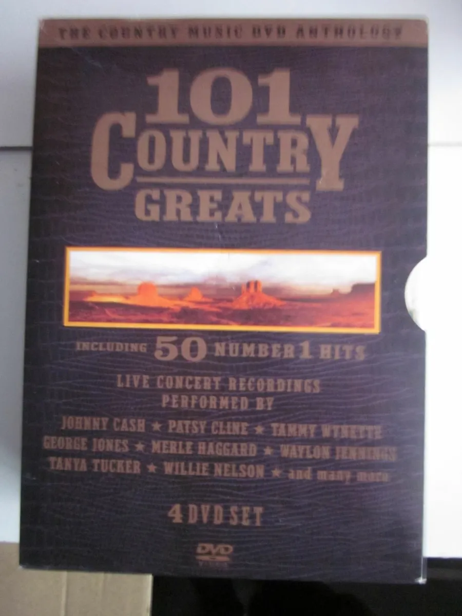 101 Country Greats Incl. 50 Number 1 Hits,4 DVD's - Image 1