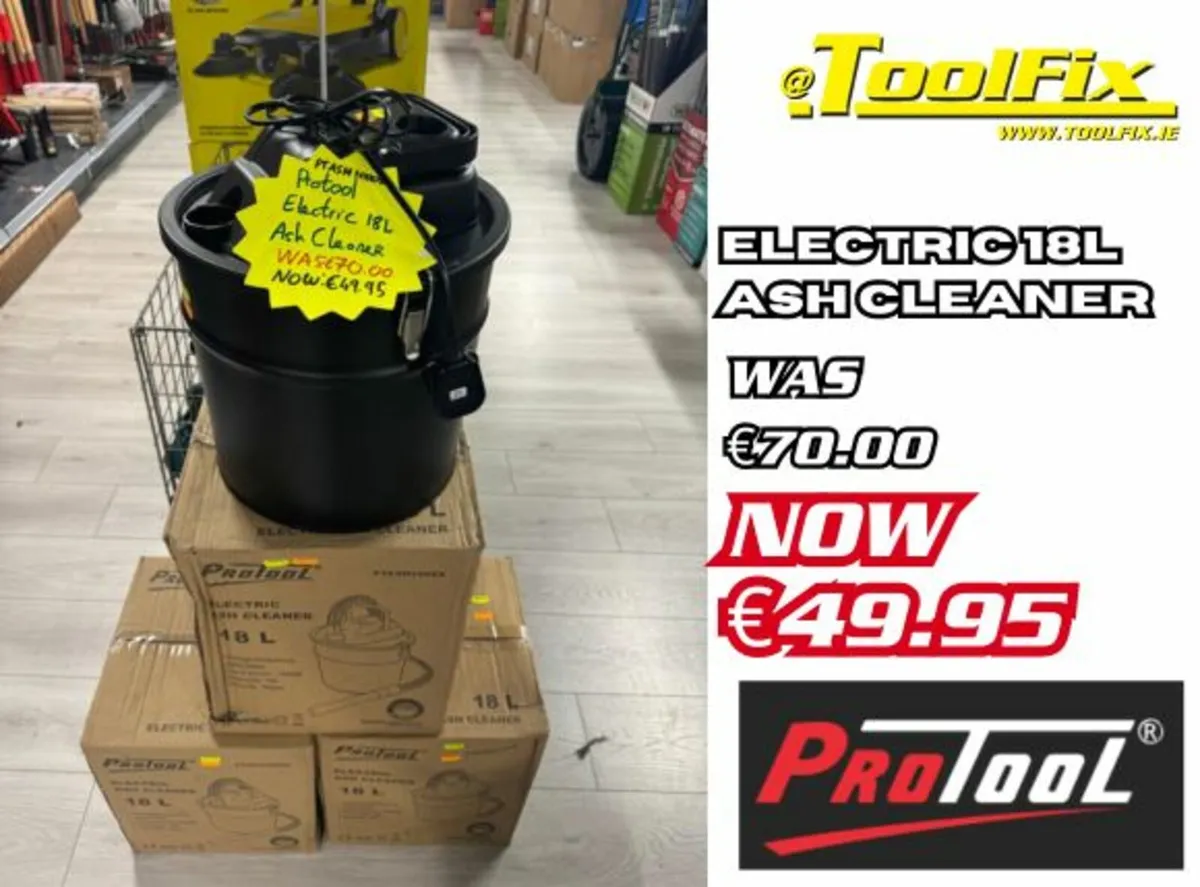 Protool Electric 18L Ash Cleaner