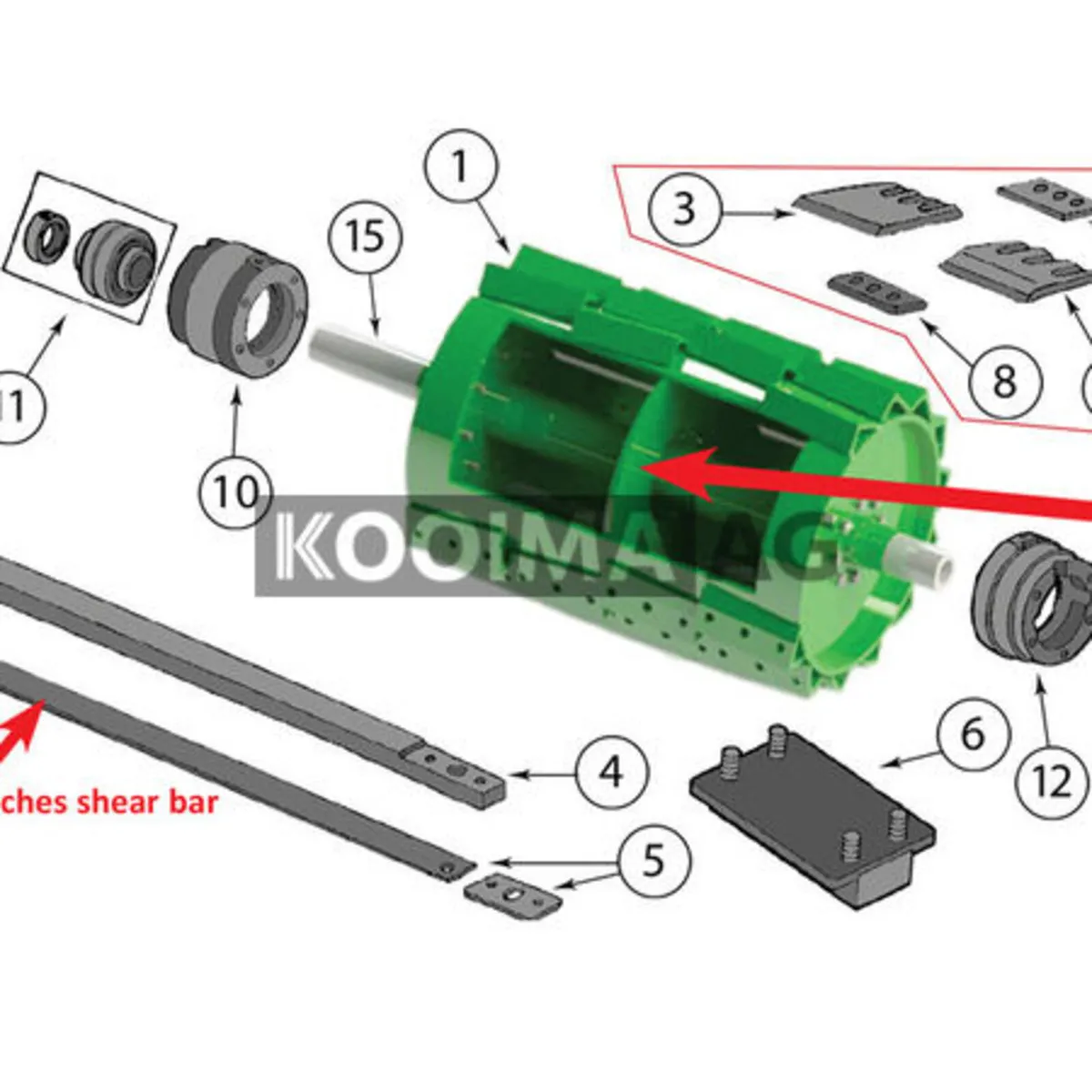 John Deere Cutterhead - Image 3