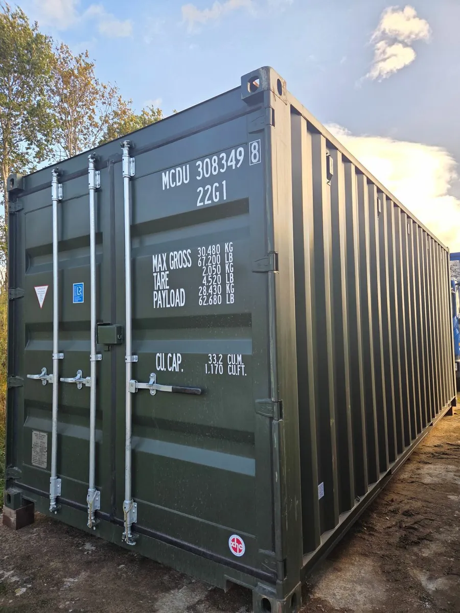 NEW 20ft Shipping Containers Available 2025! NEW - Image 2