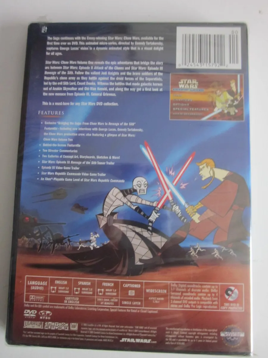 Star Wars: Clone Wars - Volume One [DVD]  New - Image 2