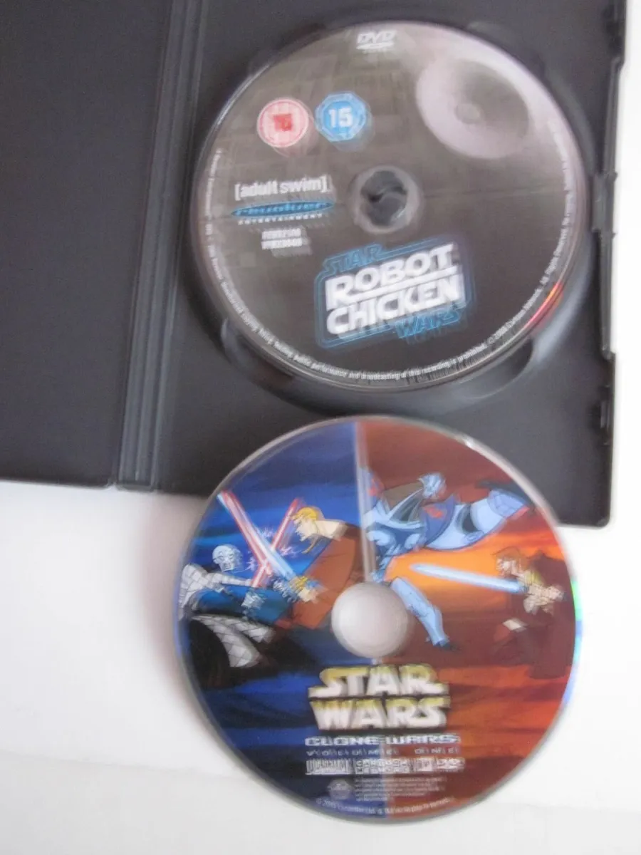 Star Wars Lego/Clone Wars 4 DVD's - Image 3
