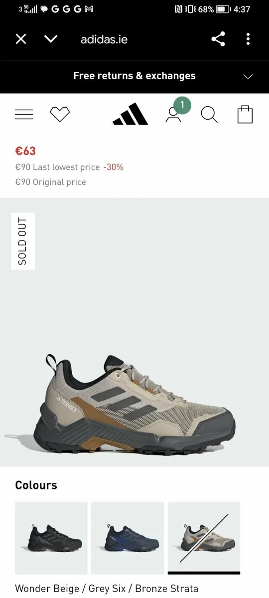 Hiking shoe - Image 1