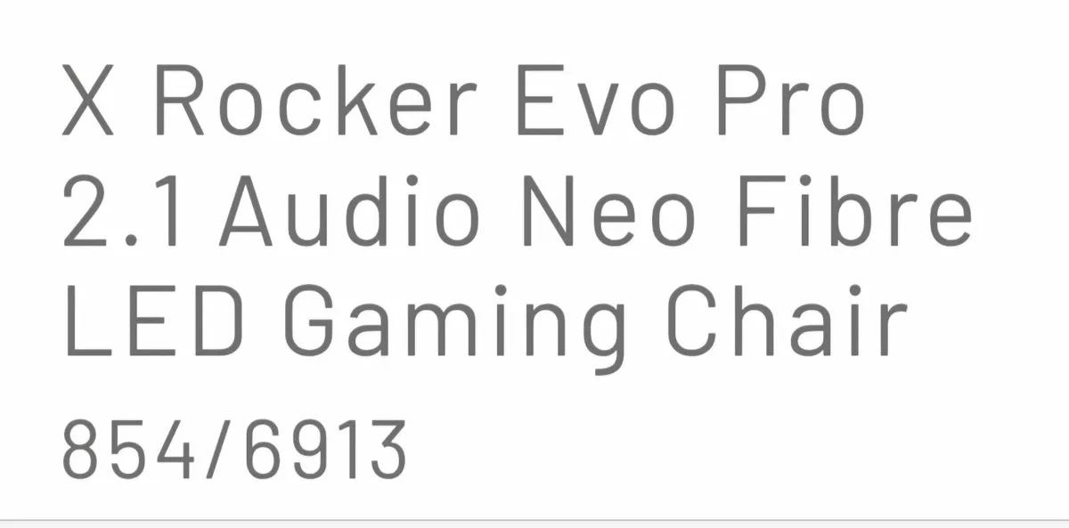 Xrocker gaming chair - Image 3