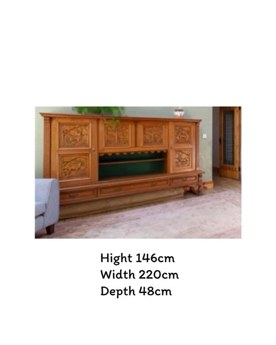 Hall Unit Solid wood