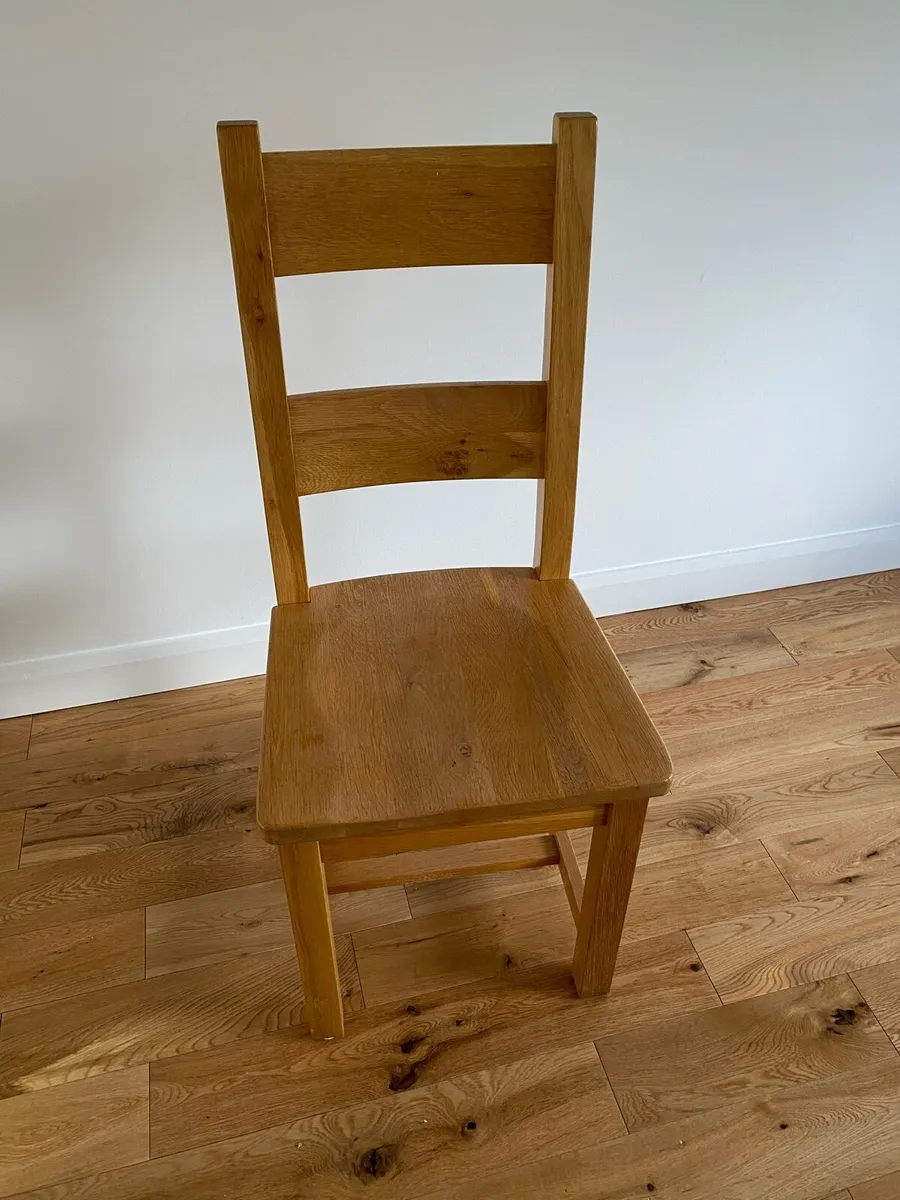 Oak chairs - Image 2