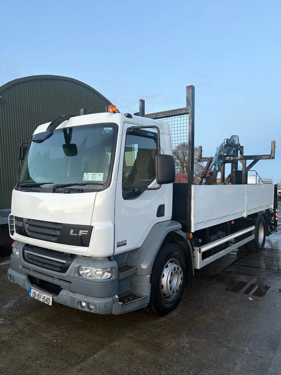 2013 DAF LF 55 220 Crane Truck - Image 1