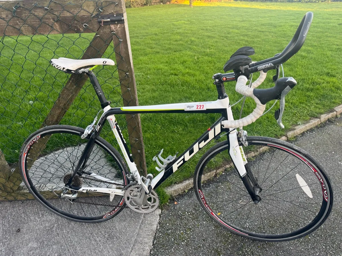 Fuji Men’s road bicycle with tri bars - Image 1