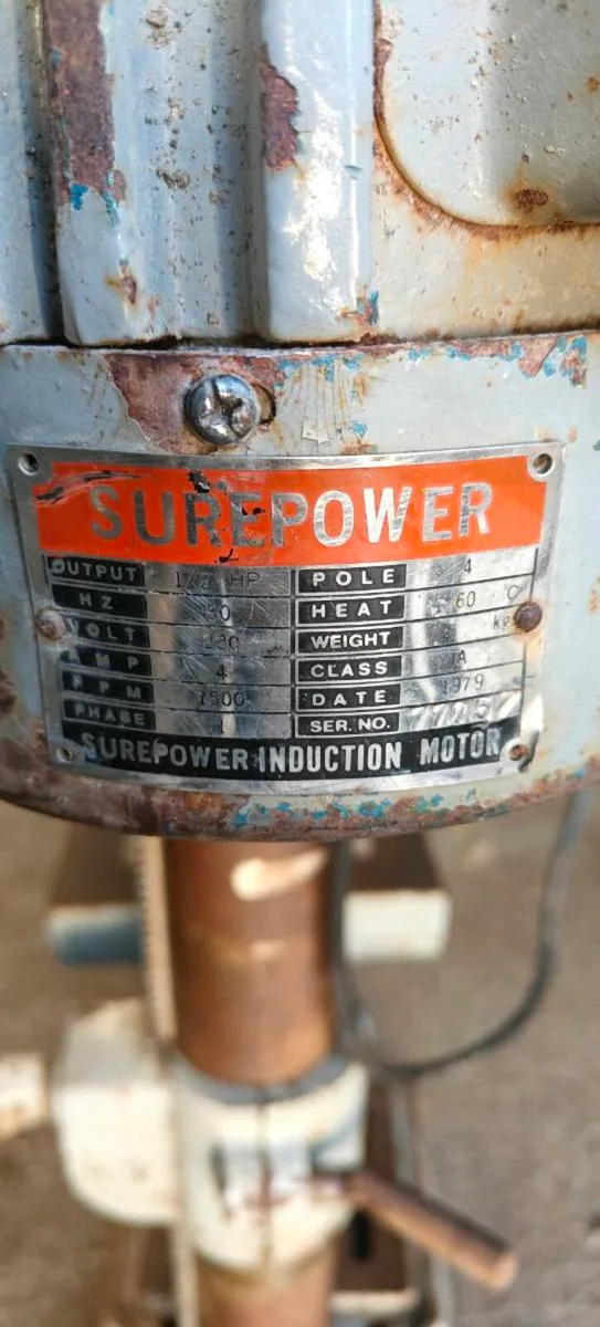 Pillar drill 43inch high - Image 4