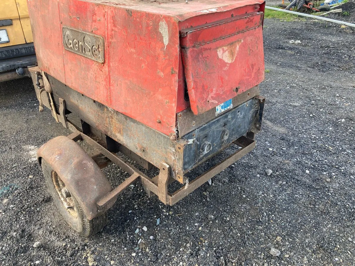 Genset mobile generator/welder - Image 1