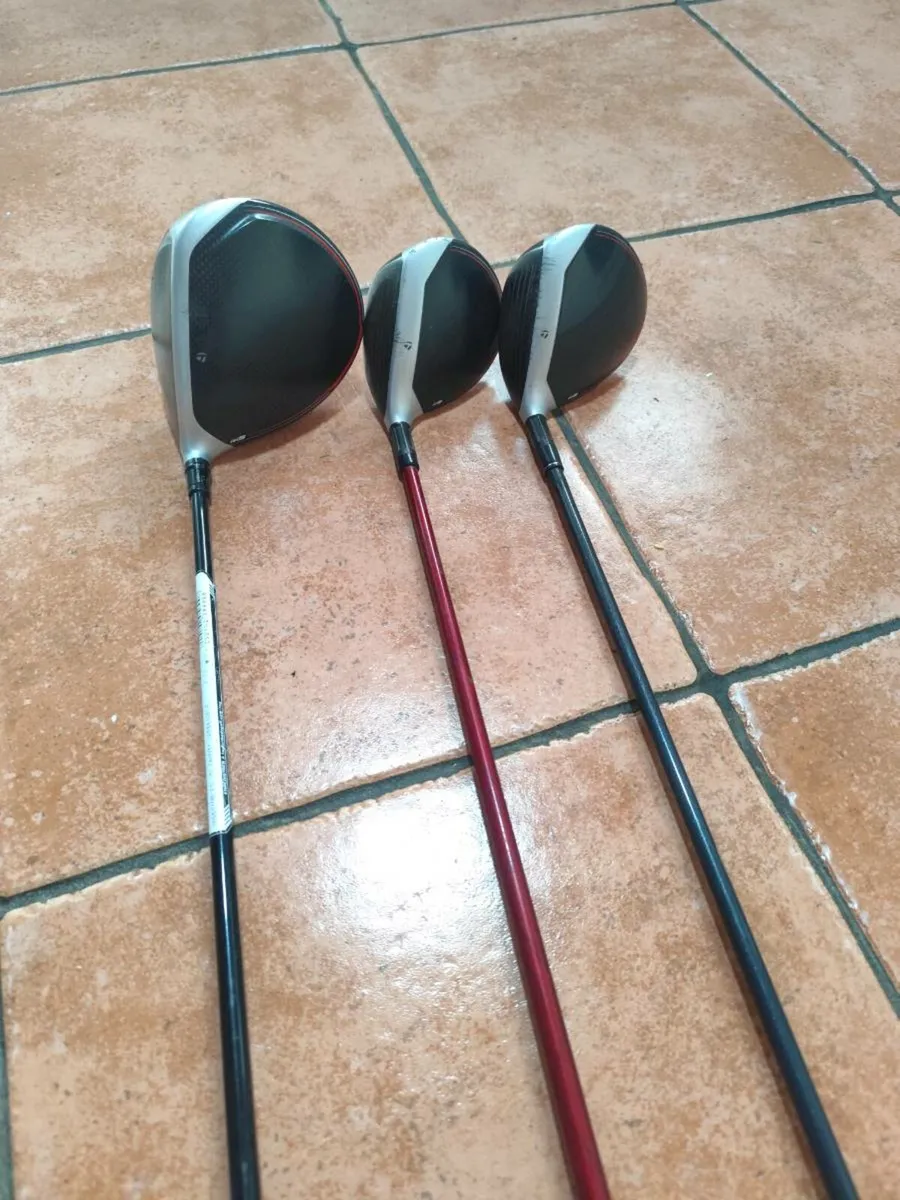 Taylormade driver ,3 wood and 5 wood - Image 1