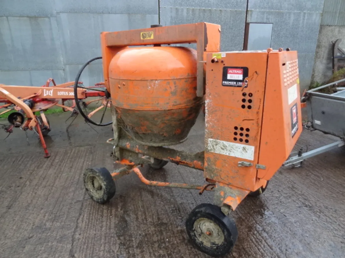 Belle Premier 150XT Cement Mixer - Image 1