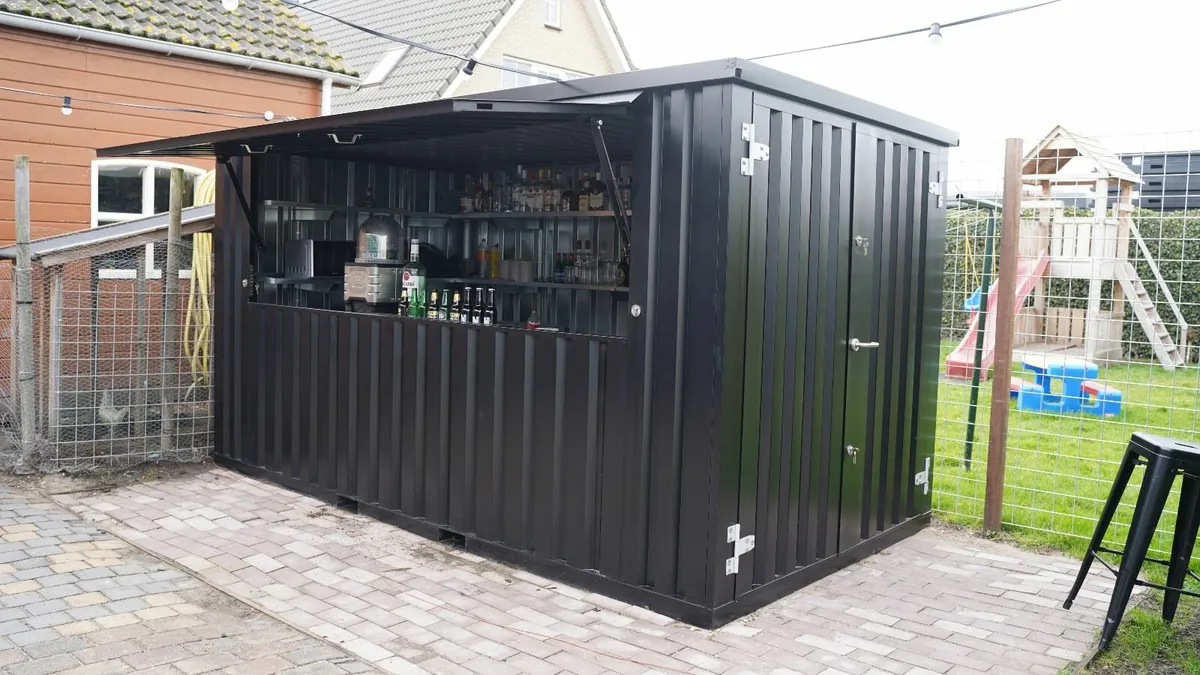 Portable 4x2 Bar Container – Plug & Play Setup - Image 2