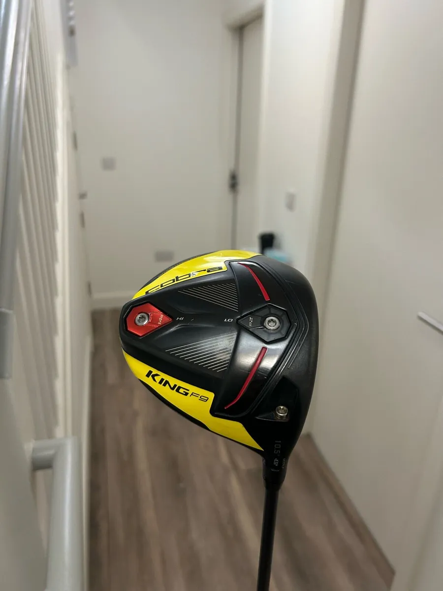 Cobra King Golf Driver and Woods (rarely used) - Image 2
