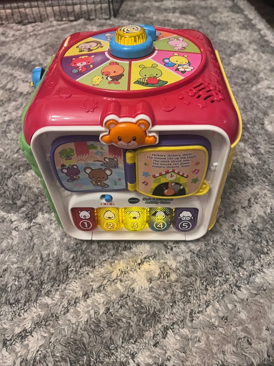 Vtech sort and discover activity cube