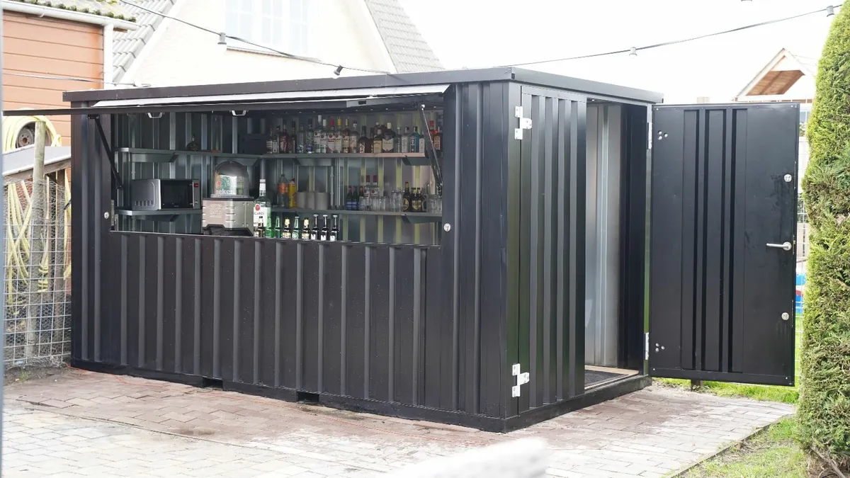 Galvanized Bar Container 4x2 – Long-Lasting Build - Image 2