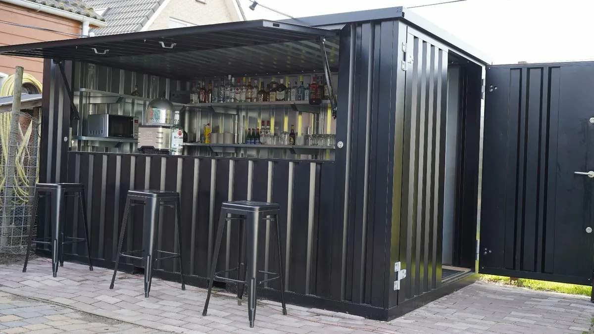 Small Outdoor Bar 4x2 – Perfect for Any Space - Image 3