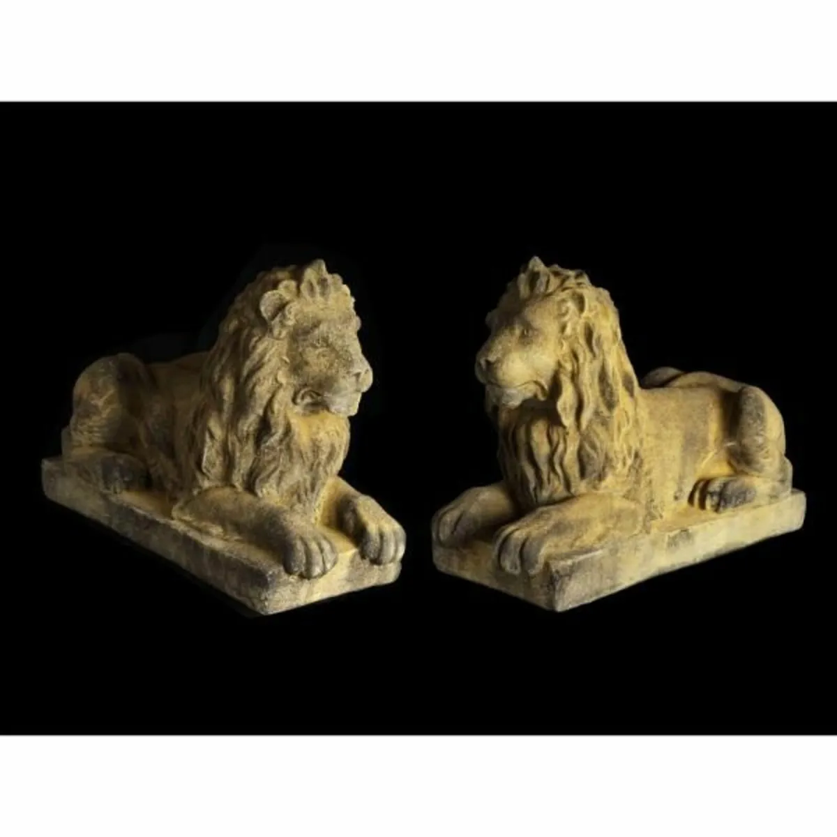 Langport Lions – Pair – EG029 - Image 2
