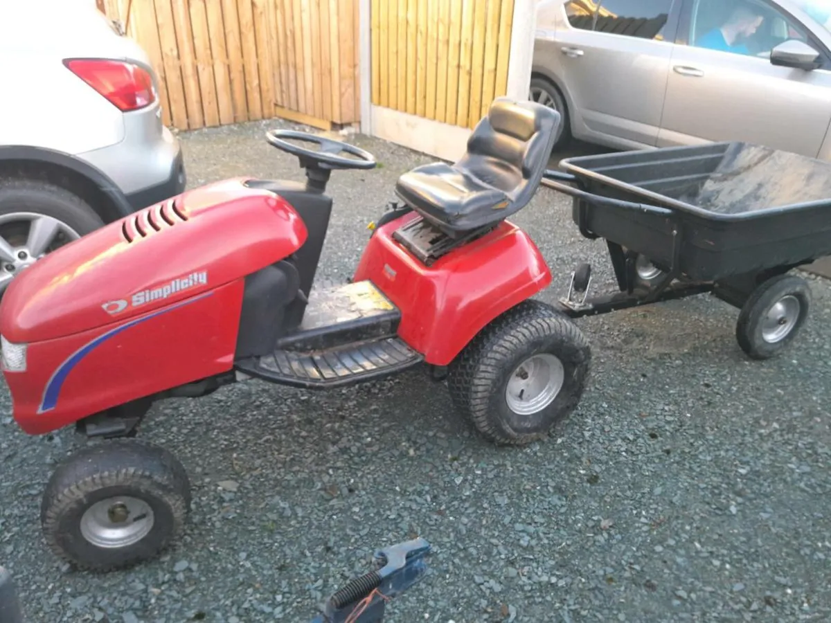 Mini tractor trailer - Image 1