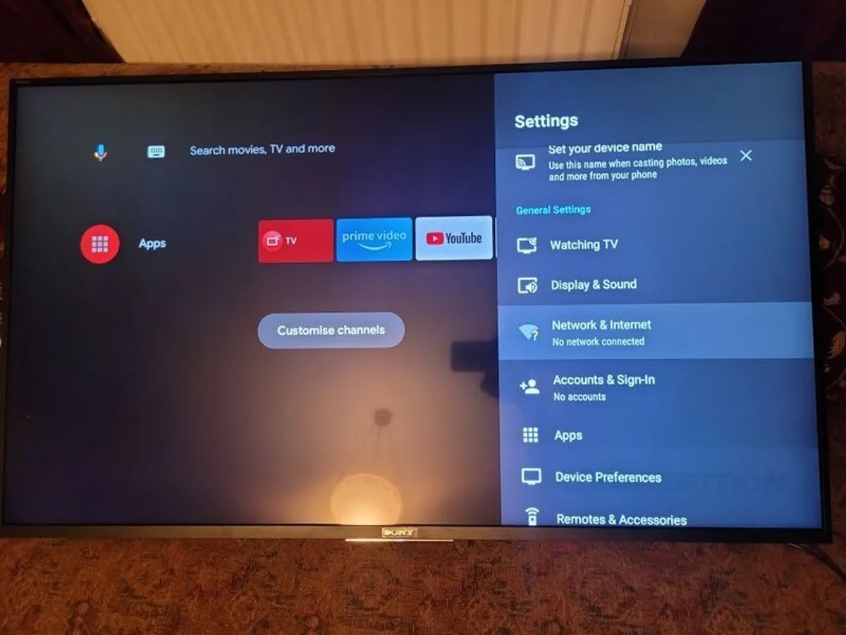 Sony Bravia 49" TV 49XE8001 - Image 2