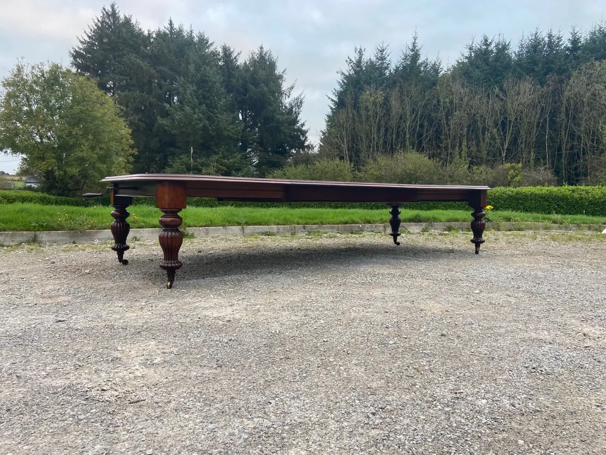 William IV family dining room table - Image 2