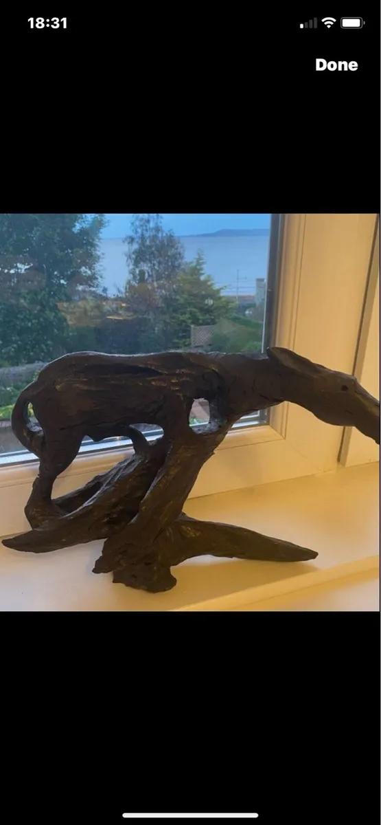 Bog Oak Art Scilpture - Image 2