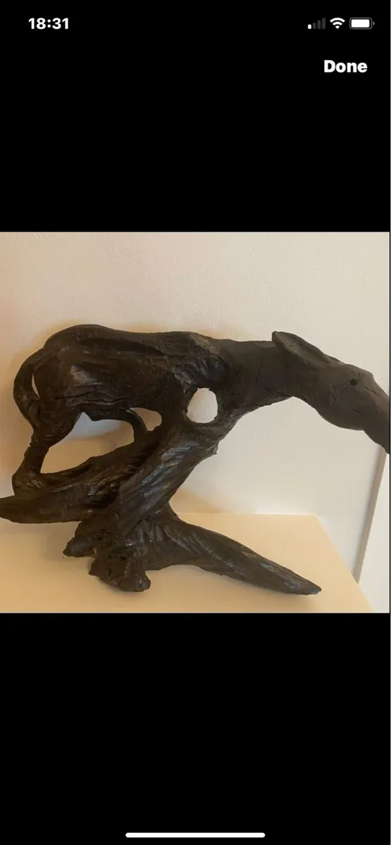 Bog Oak Art Scilpture - Image 4