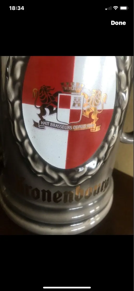 Vintage Kronembourg Stein Set - Image 4