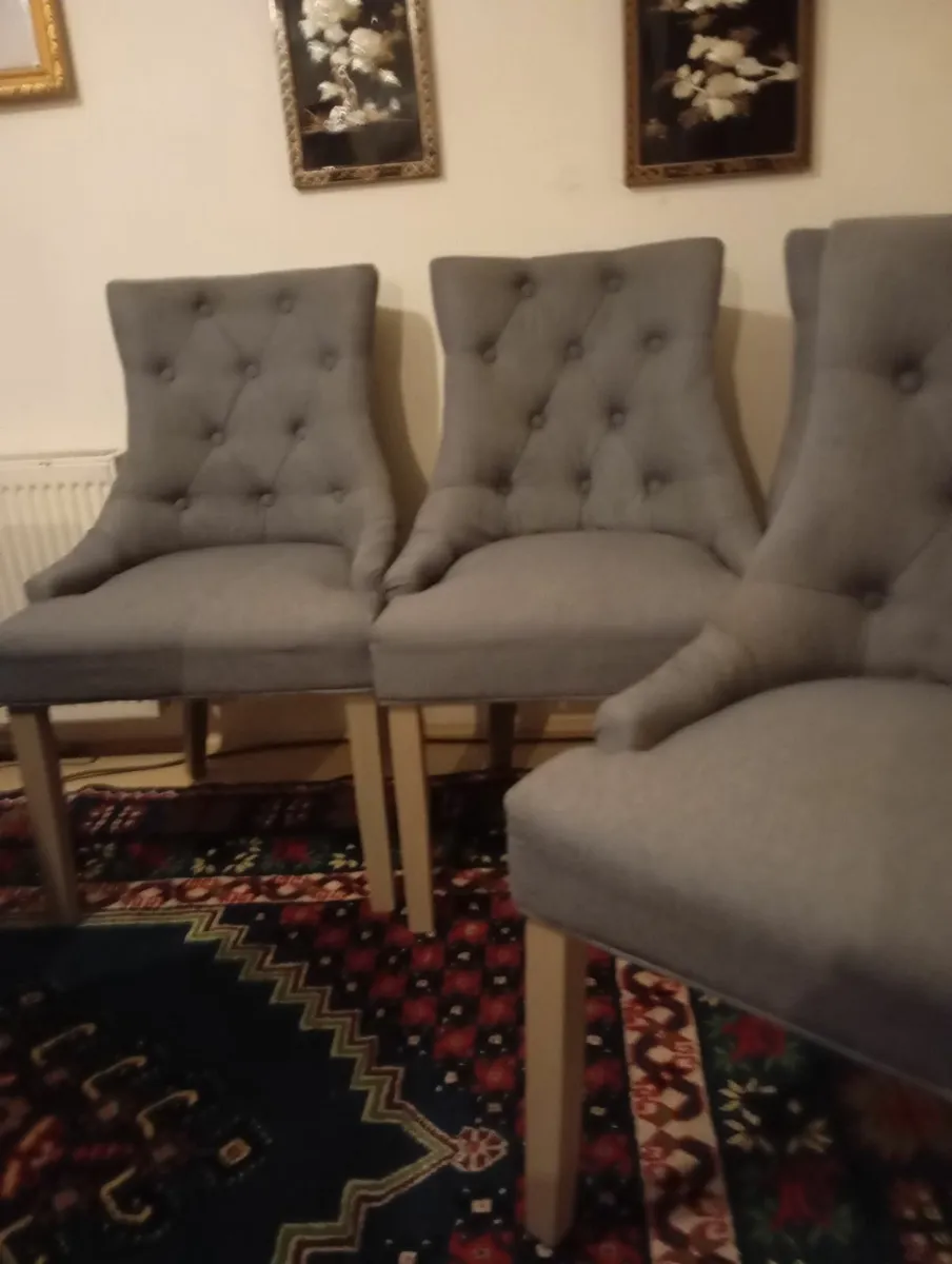 Set of 4 dining room chairs - Image 2