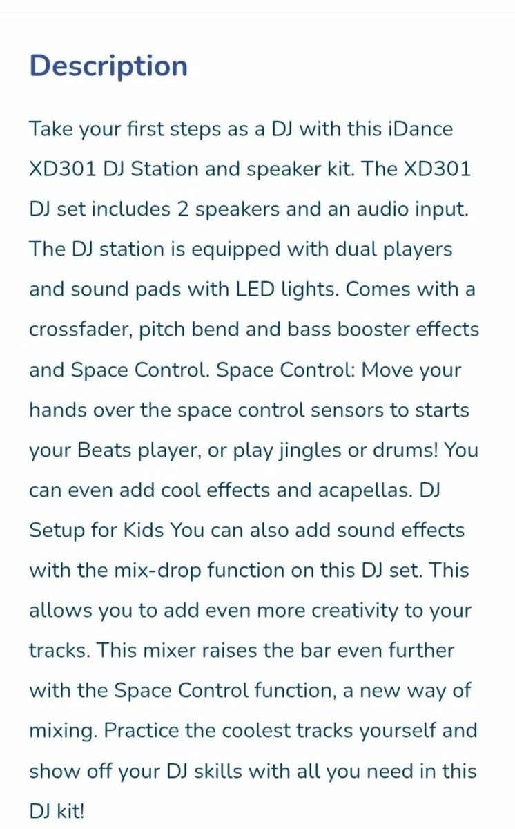 Kid's DJ table - Image 3