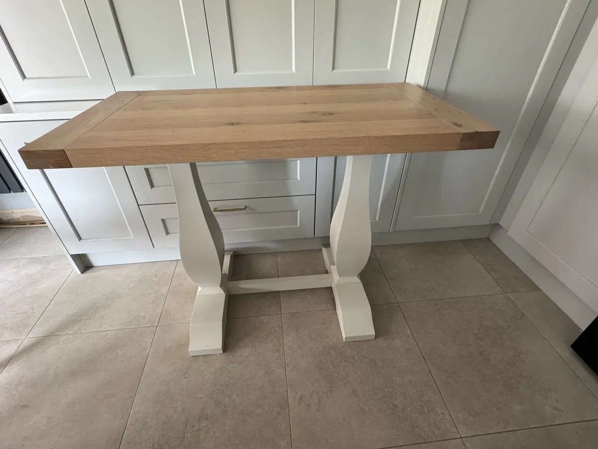 Solid Wood Bar Table / High Table. - Image 1