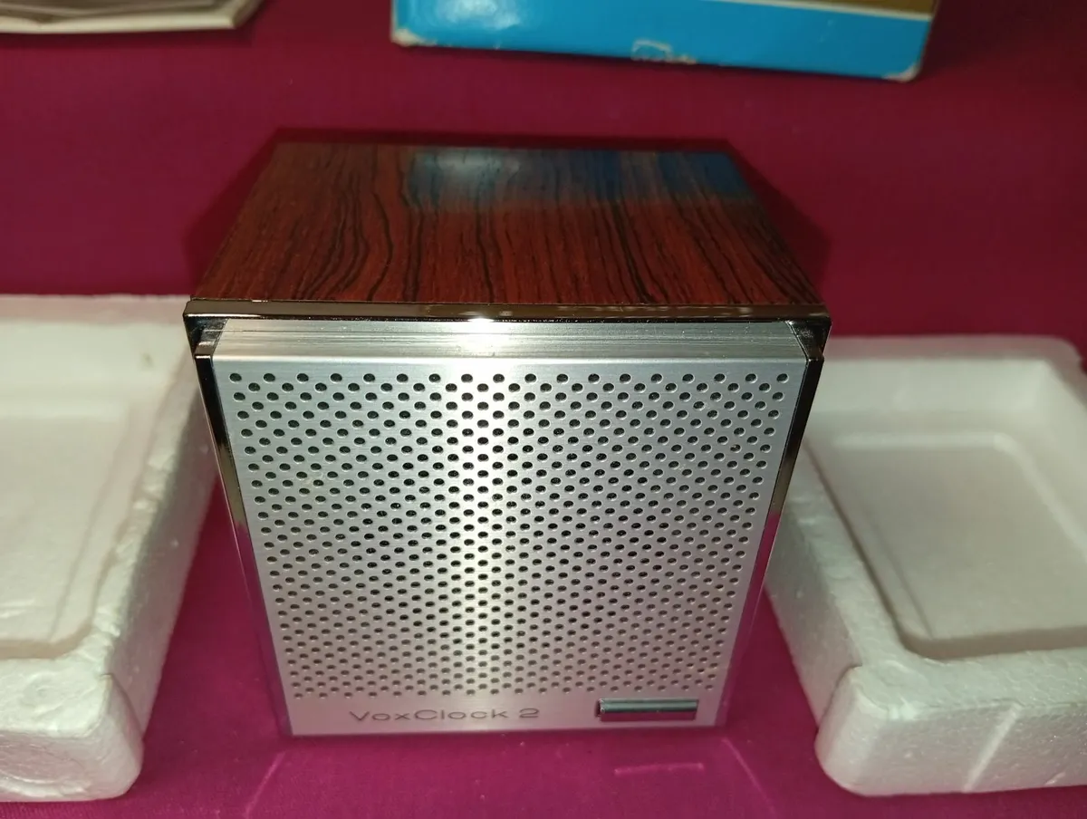 Boxed Vintage 1980's Vox Clock 2 Micronta Talking - Image 2