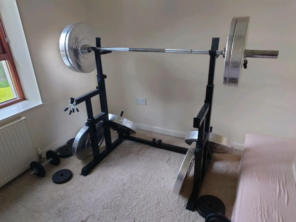 Adjustable Squat Stand Squat Rack - Image 1
