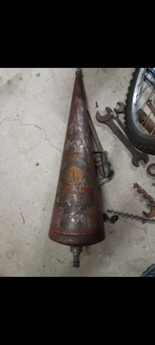Old fire extinguisher