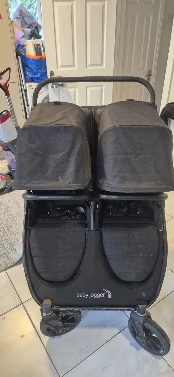 Baby Jogger Double City Tour Buggy with Foot Muffs - Image 2