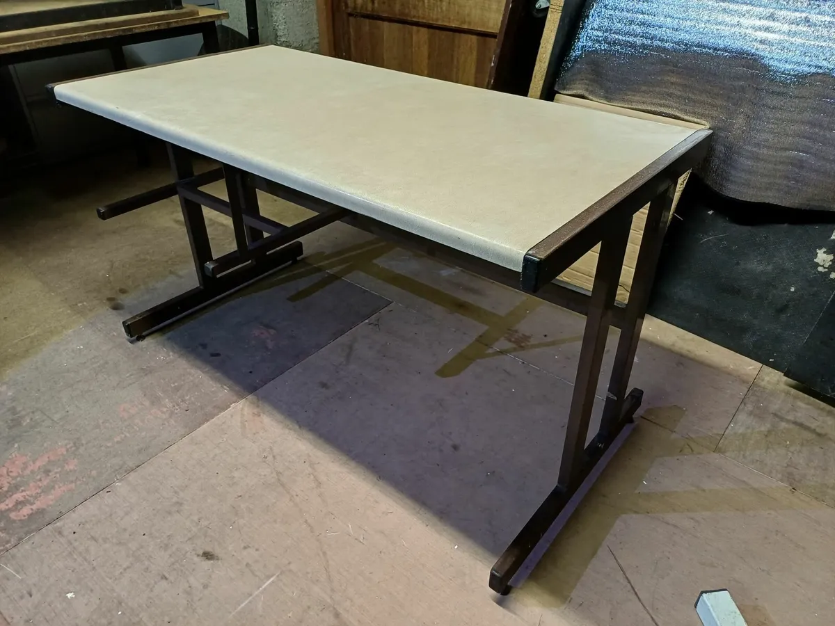 Steel Framed Workbench Table - Image 2