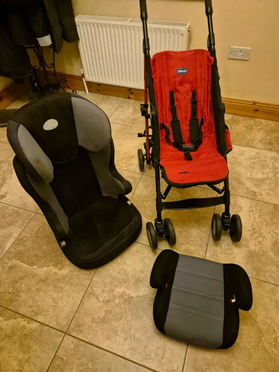 Buggie, car seat lot. - Image 1
