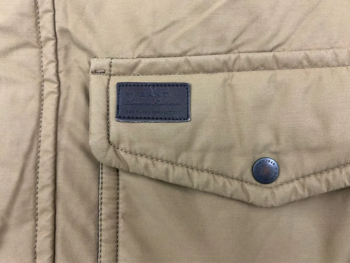 Gant Down Filled Puffer Parka Jacket Mens Medium - Image 3