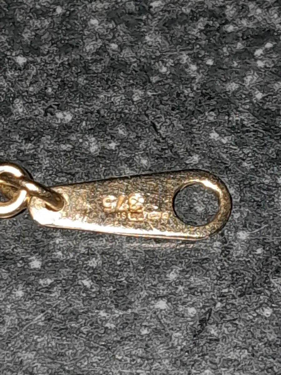 Beautiful 9k gold necklace - Image 2