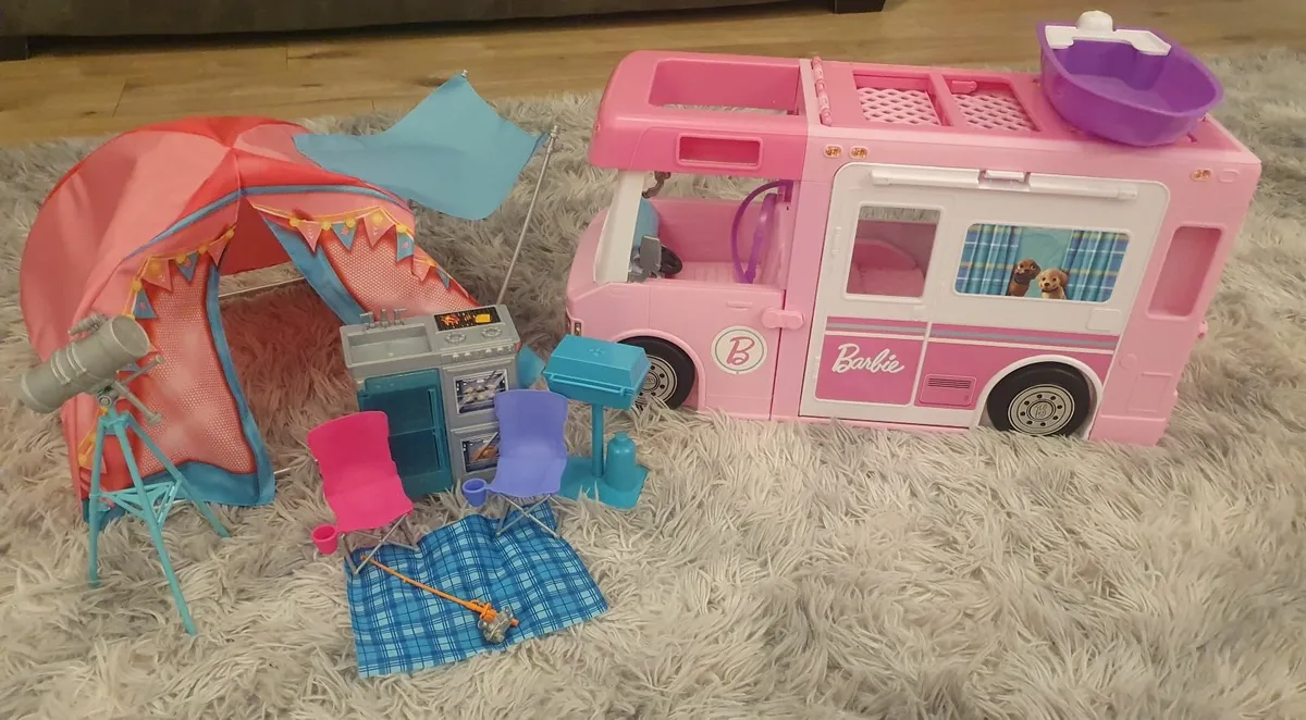 Barbie Campervan/Camping Set - Image 3