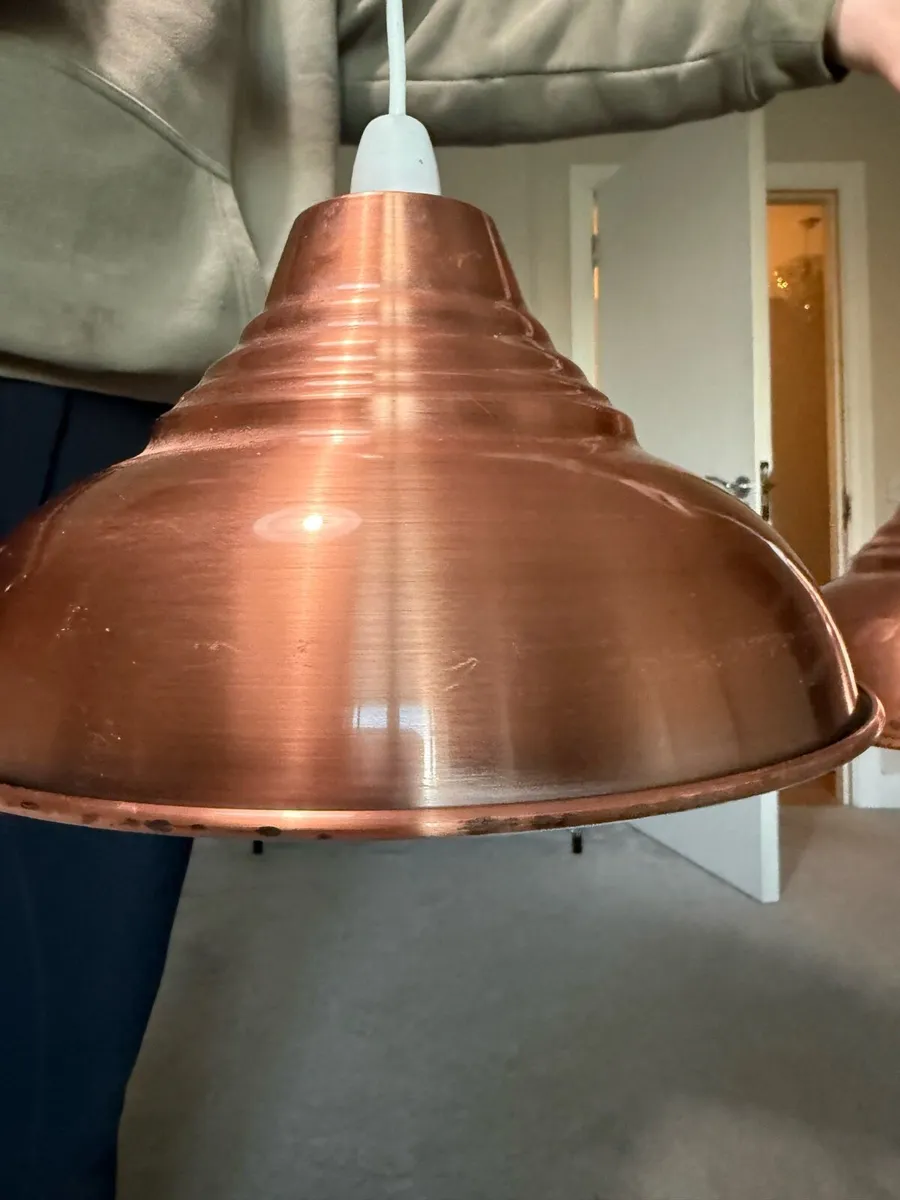 Copper Lamp Shades - Image 3