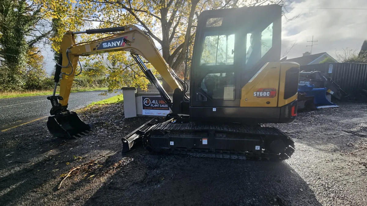 New Sany SY60 Finance available - Image 1