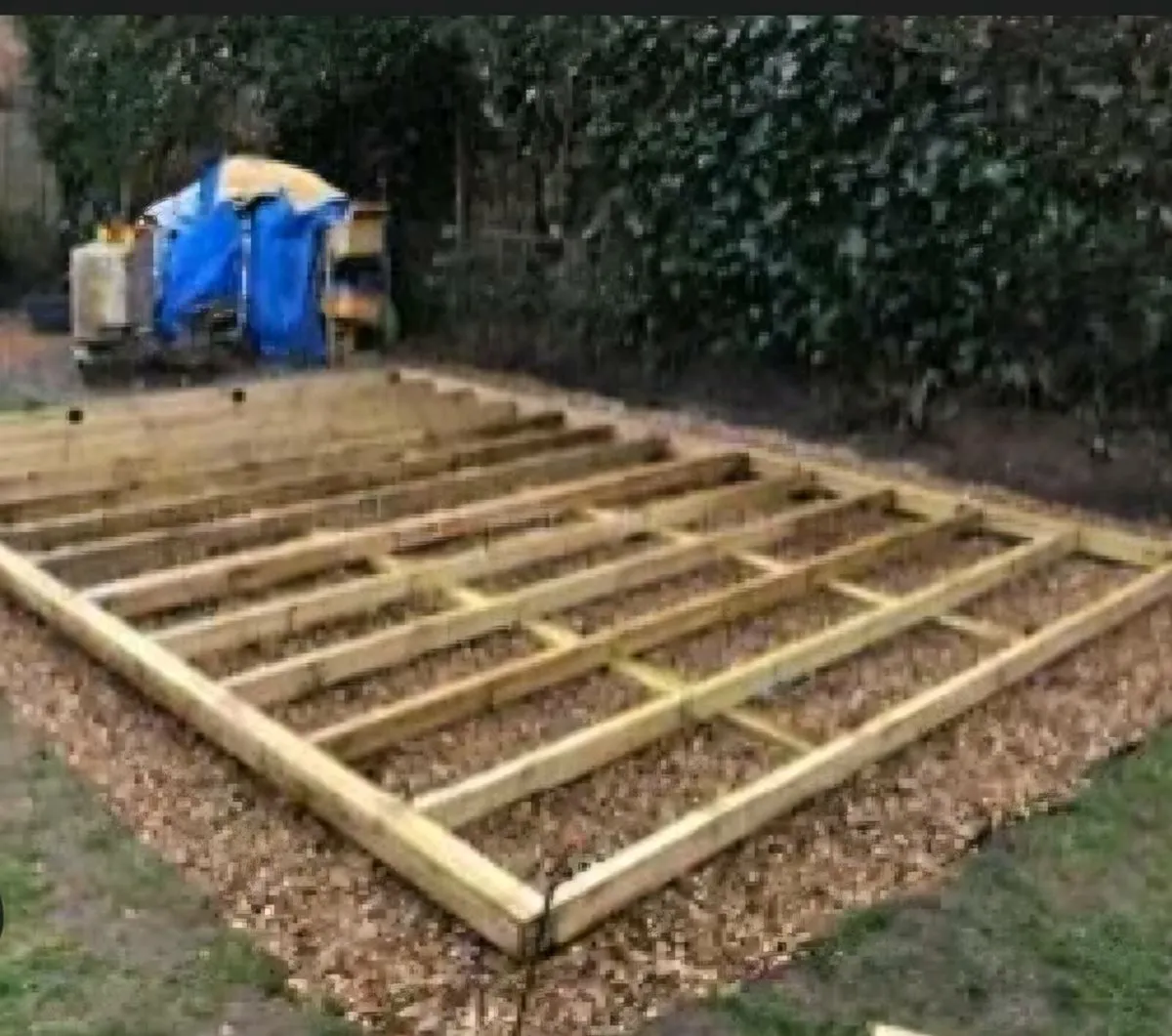 Groundswork, log cabin bases - Image 3