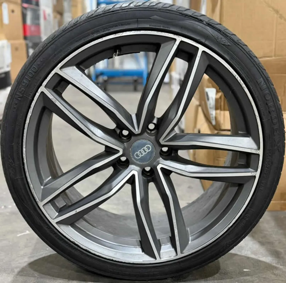 20" RS6-C Style Alloys & Tyres For Audi A5 A6 - Image 4