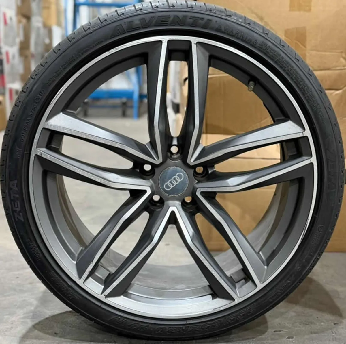 20" RS6-C Style Alloys & Tyres For Audi A5 A6 - Image 2