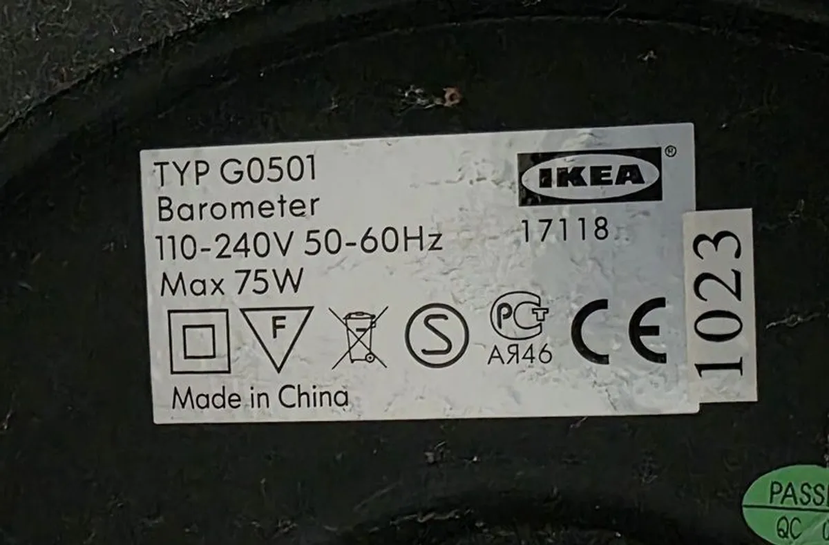 Ikea barometer floor lamp - Image 3