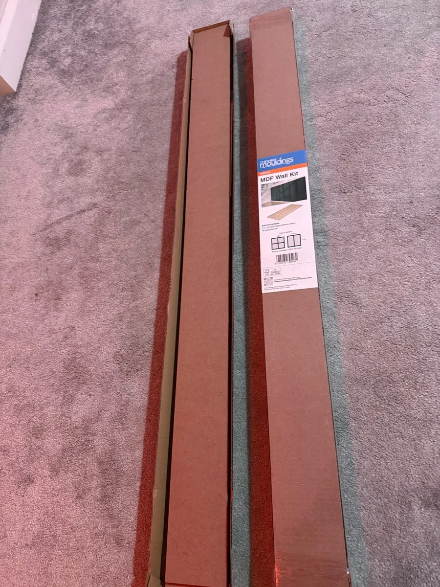 2 MDF Wall Panel Kits - Image 2